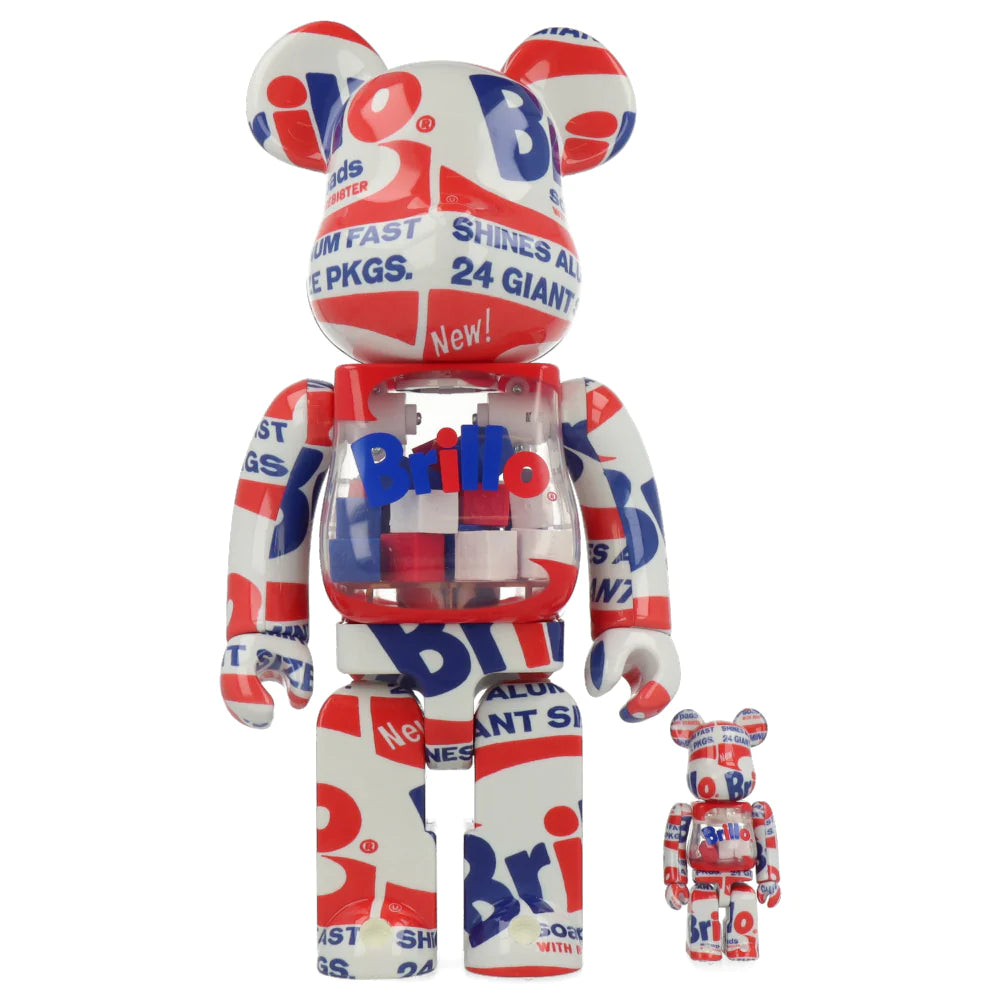 Bearbrick ANDY WARHOL Brillo 1000%