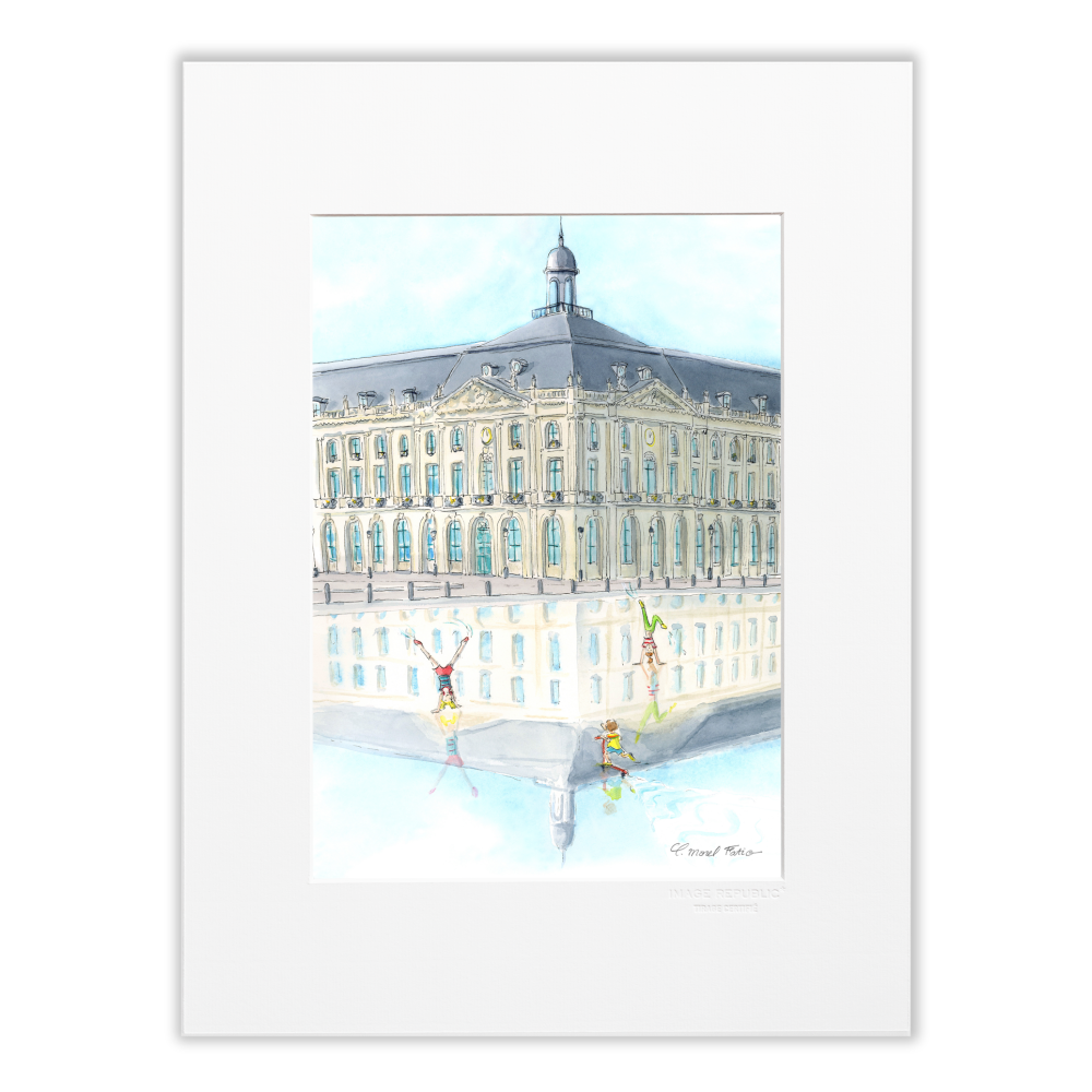 Bord'eau Bordeaux - Collection Claire Morel Fatio 30x40 - Image Republic