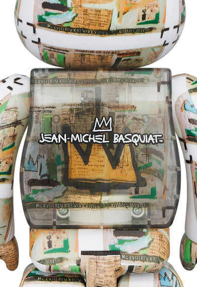 Bearbrick Basquiat King Pleasure  -  Set 400% + 100%