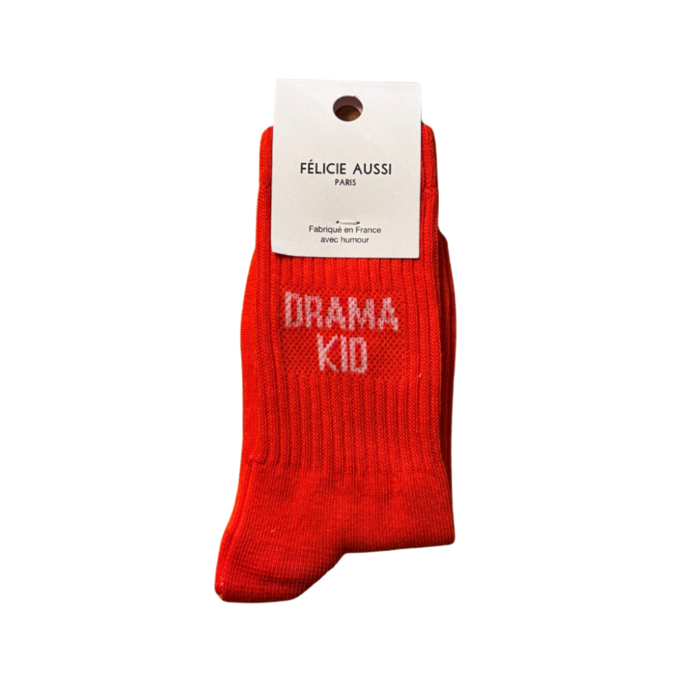 Chaussettes rouges pour enfants Drama Kid Félicie Aussi 24/26 - 27/30 - 31/34