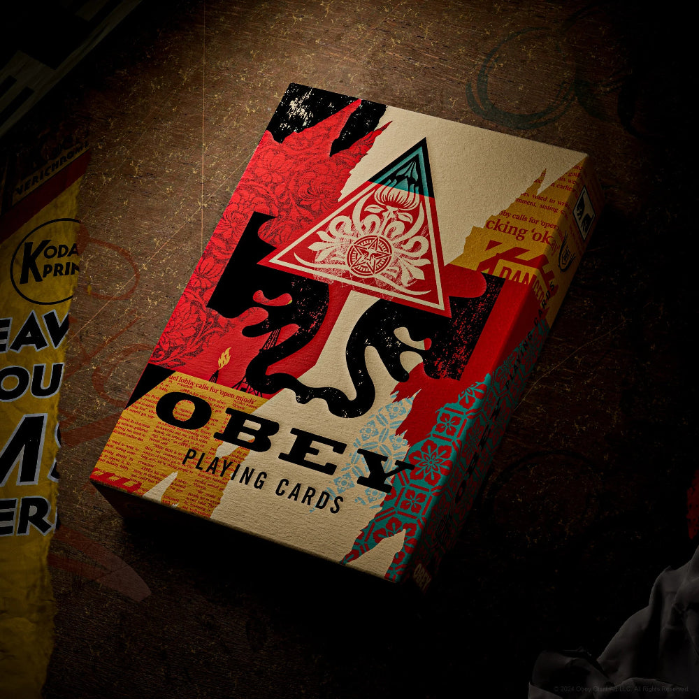 jeu de cartes Collage Obey - Theory 11