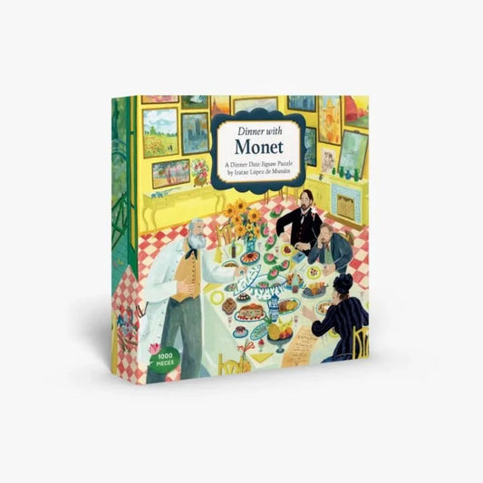 Dinner With Monet - Puzzle 1000 pièces-Thames and hudson