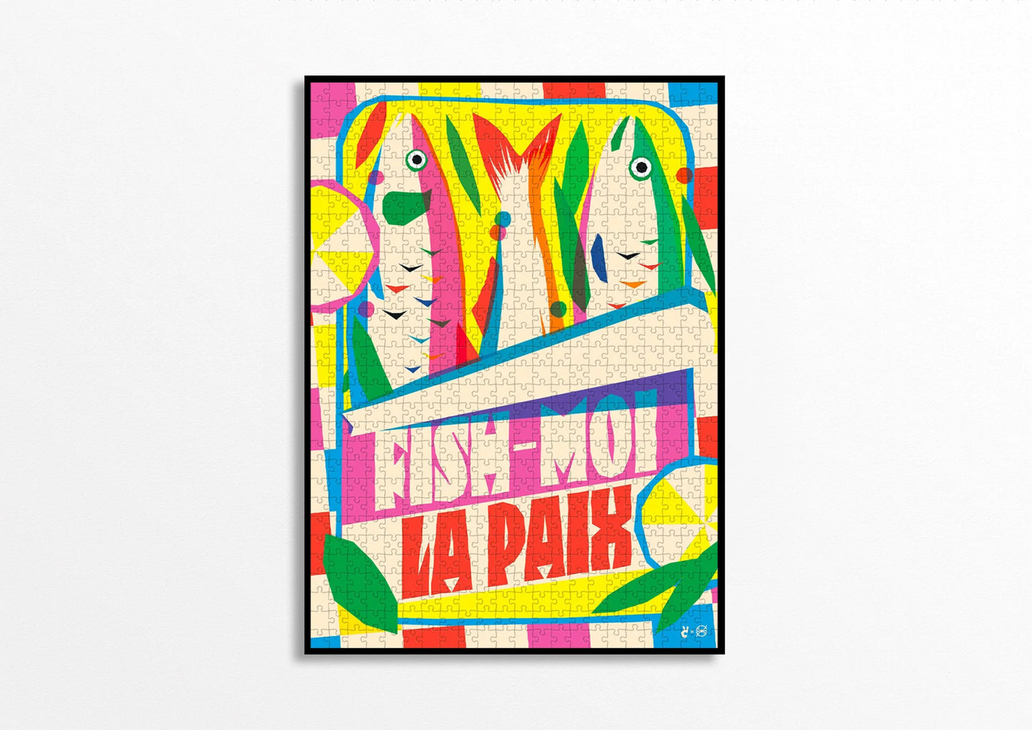 Fish-moi la paix - Puzzle 1000 Pièces