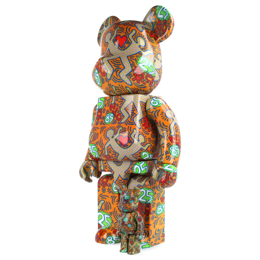 Bearbrick Keith Haring 400%+100% Medicom toy