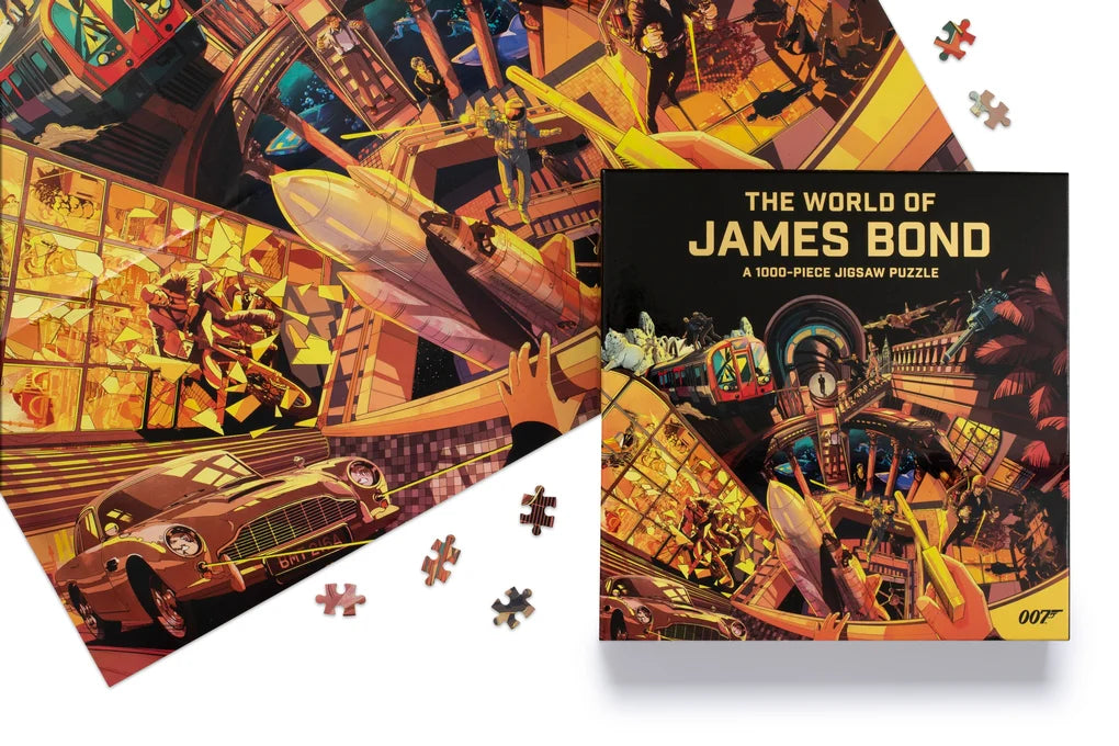 Puzzle The world of James Bond - 1000 pièces - Laurence King Publishing