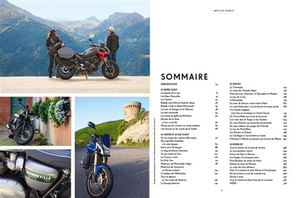 Moto En France - Livre - Lonely Planet