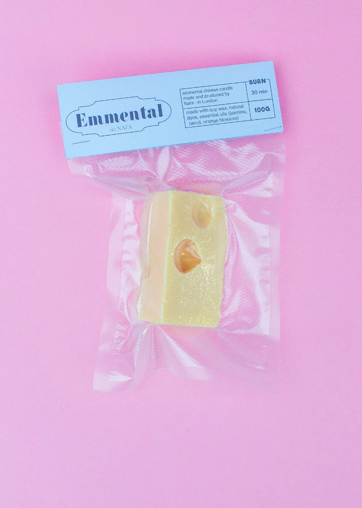 Bougie Emmental Parfumé au néroli, au jasmin et à la fleur d'oranger- Nata Concept store