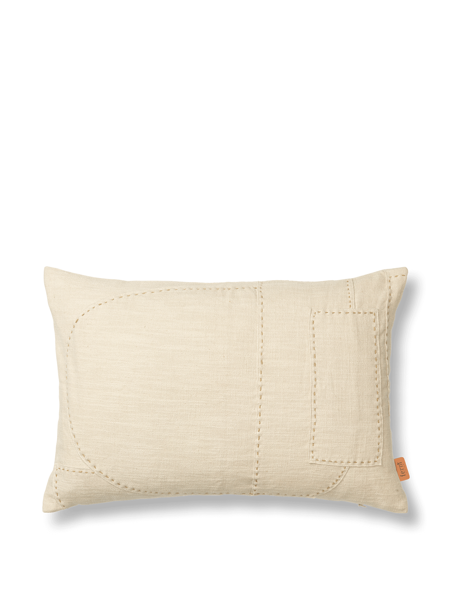 Coussin Ferm Living nature rectangular 50x50 par Leise Dich Abrahamsen