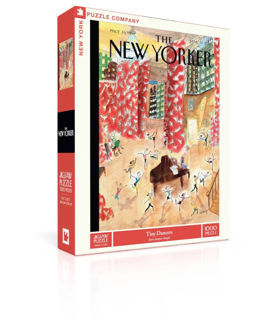 Puzzle the New Yorker Tiny Dancers- Couverture Sempé 31 mars 2014