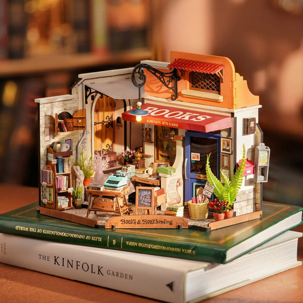 Bookstore Rolife - Maison miniature à monter soi-même modèle Librairie