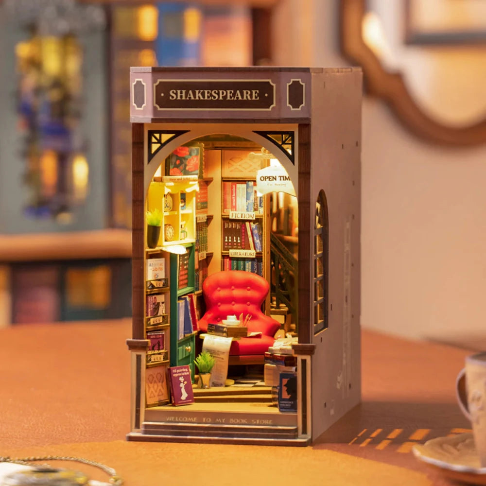 Bookstore Rolife - Maison miniature à monter soi-même modèle librairie 