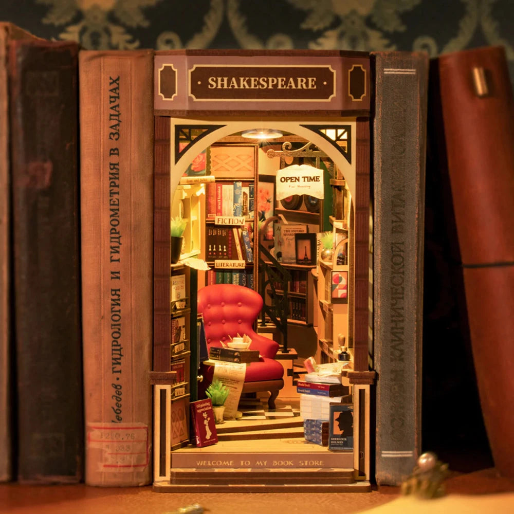 Bookstore Rolife - Maison miniature à monter soi-même modèle librairie 