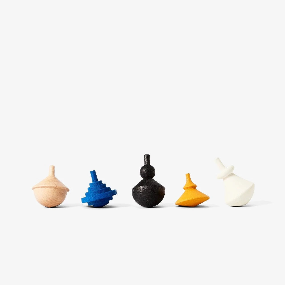 Spinning Tops - Set de 5 Toupies - Areware