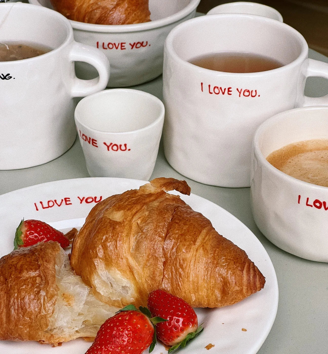 Tasse cappuccino I Love You by Anna + Nina