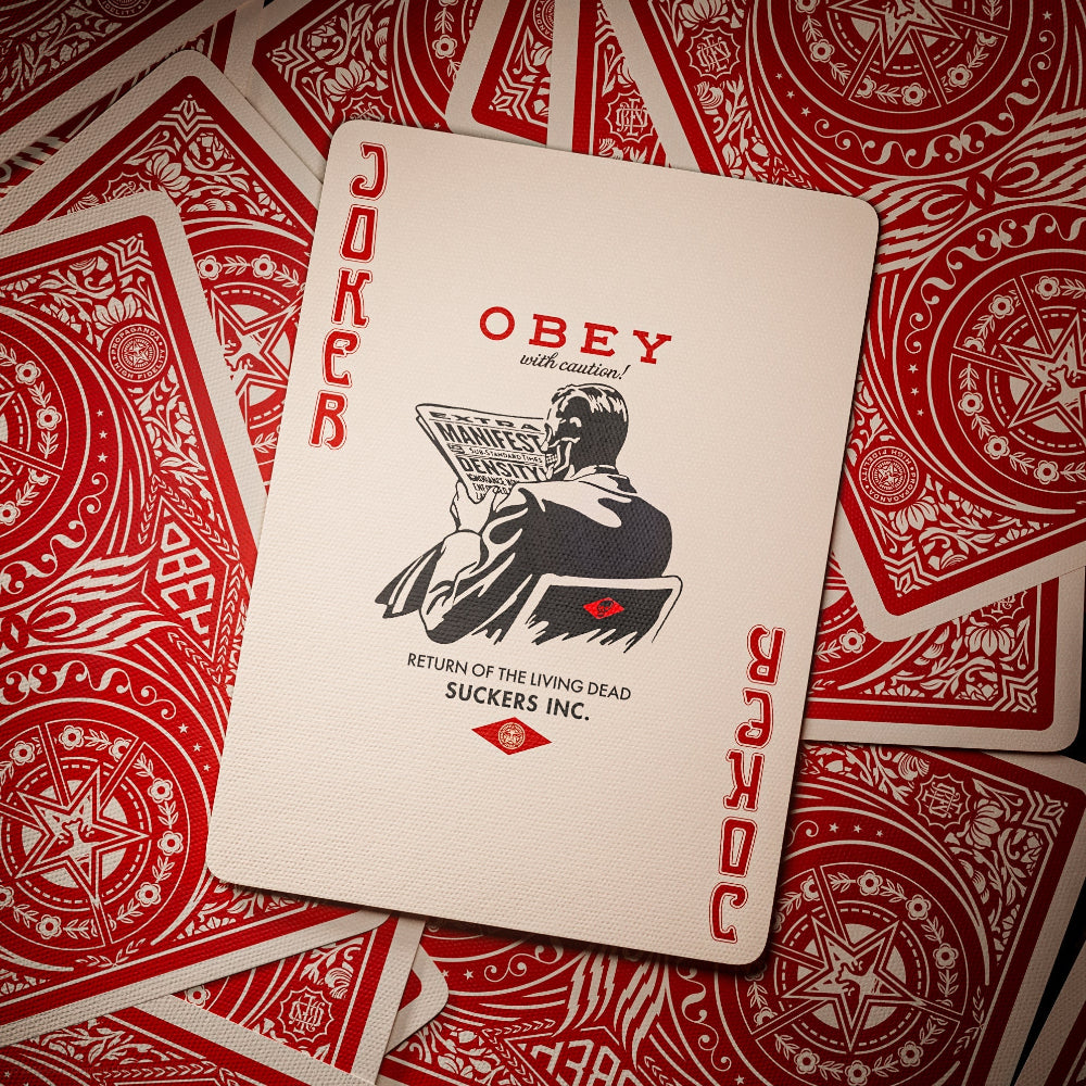 jeu de cartes Red Obey - Theory 11