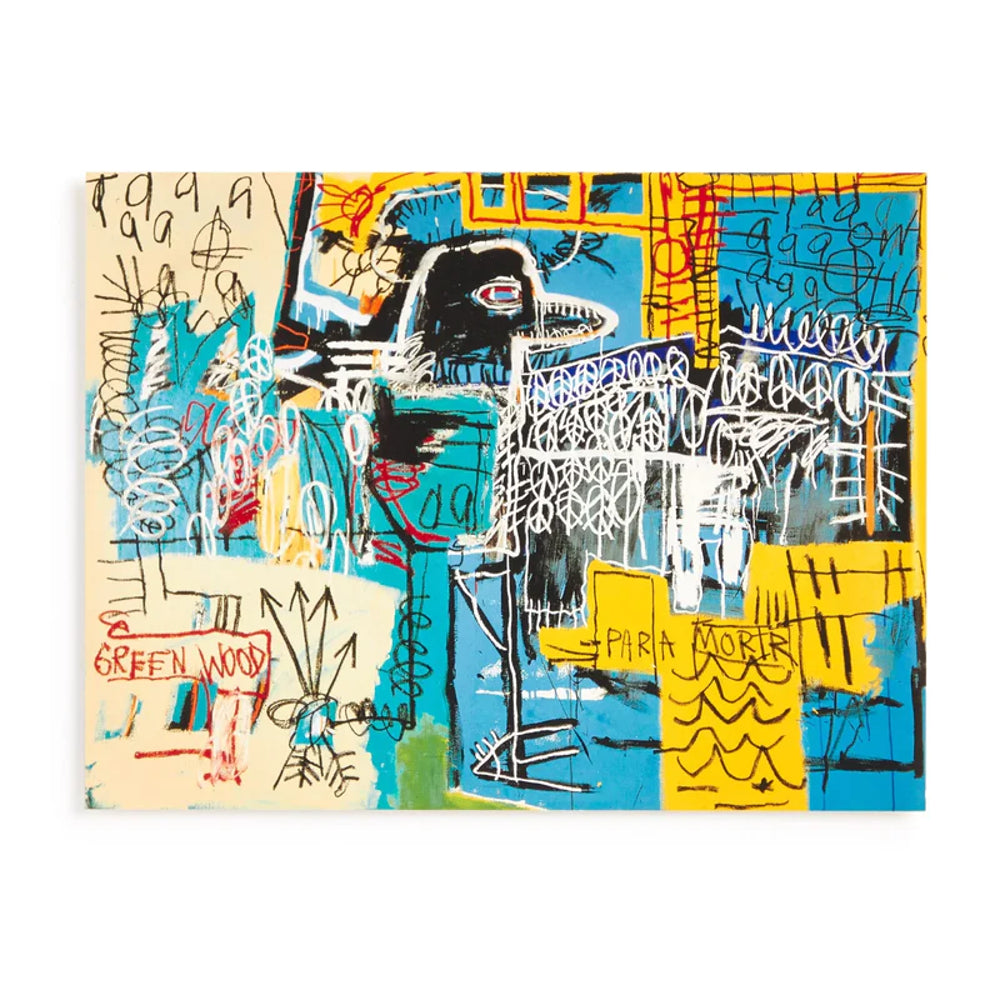 Livre puzzle 500 pèces - JM Basquiat " bird on money" - Galison