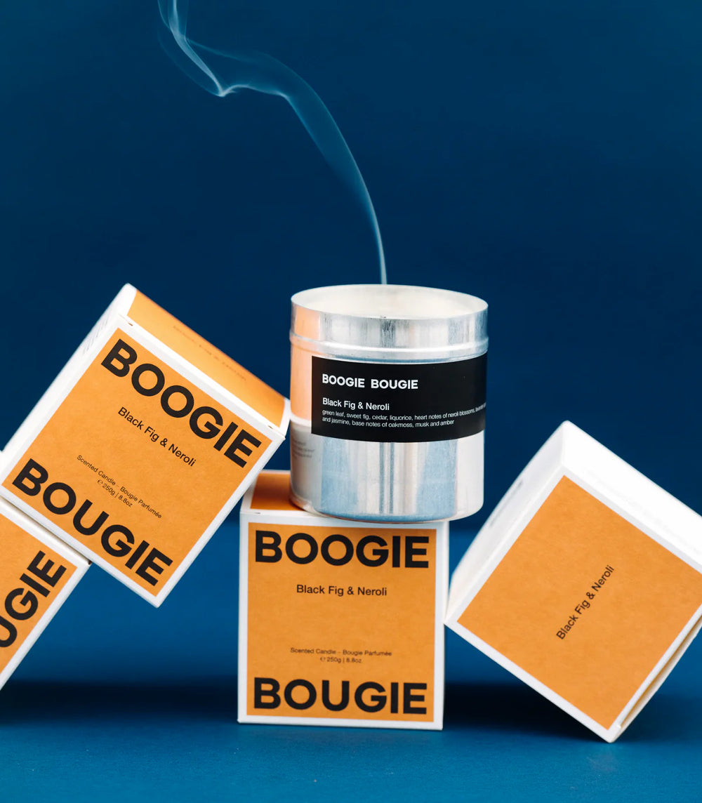 Figue Noire et Néroli - Bougie Parfumée - Boogie Bougie