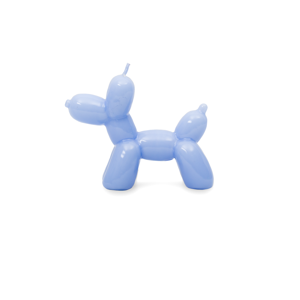 Bougie Balloon Dog Bleu - Helio Ferretti