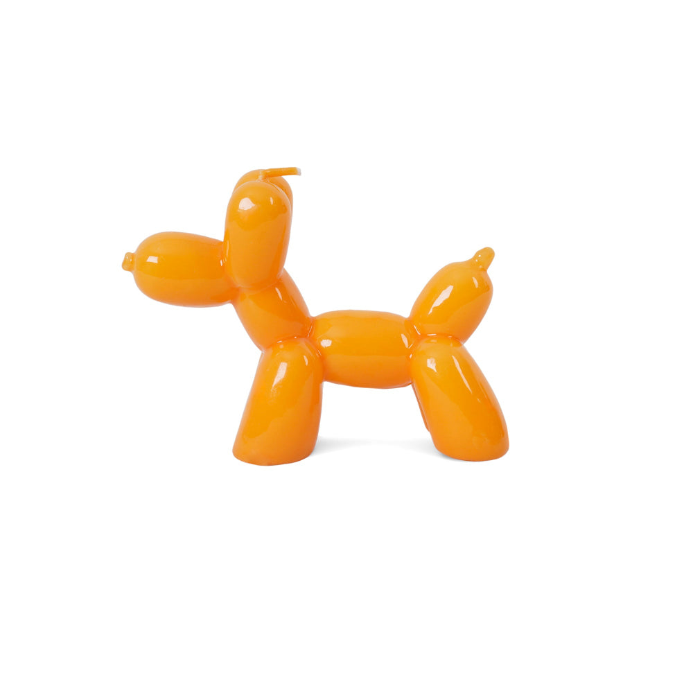 Bougie Balloon Dog Orange - Helio Ferretti