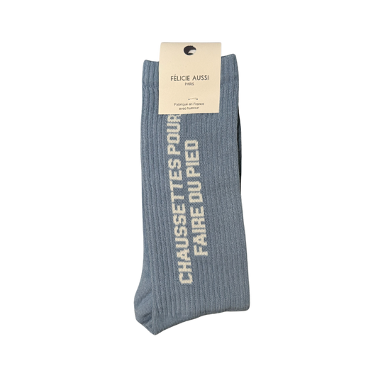 Chaussettes chambray pour hommes Pour Faire du Pied Félicie Aussi 40/45