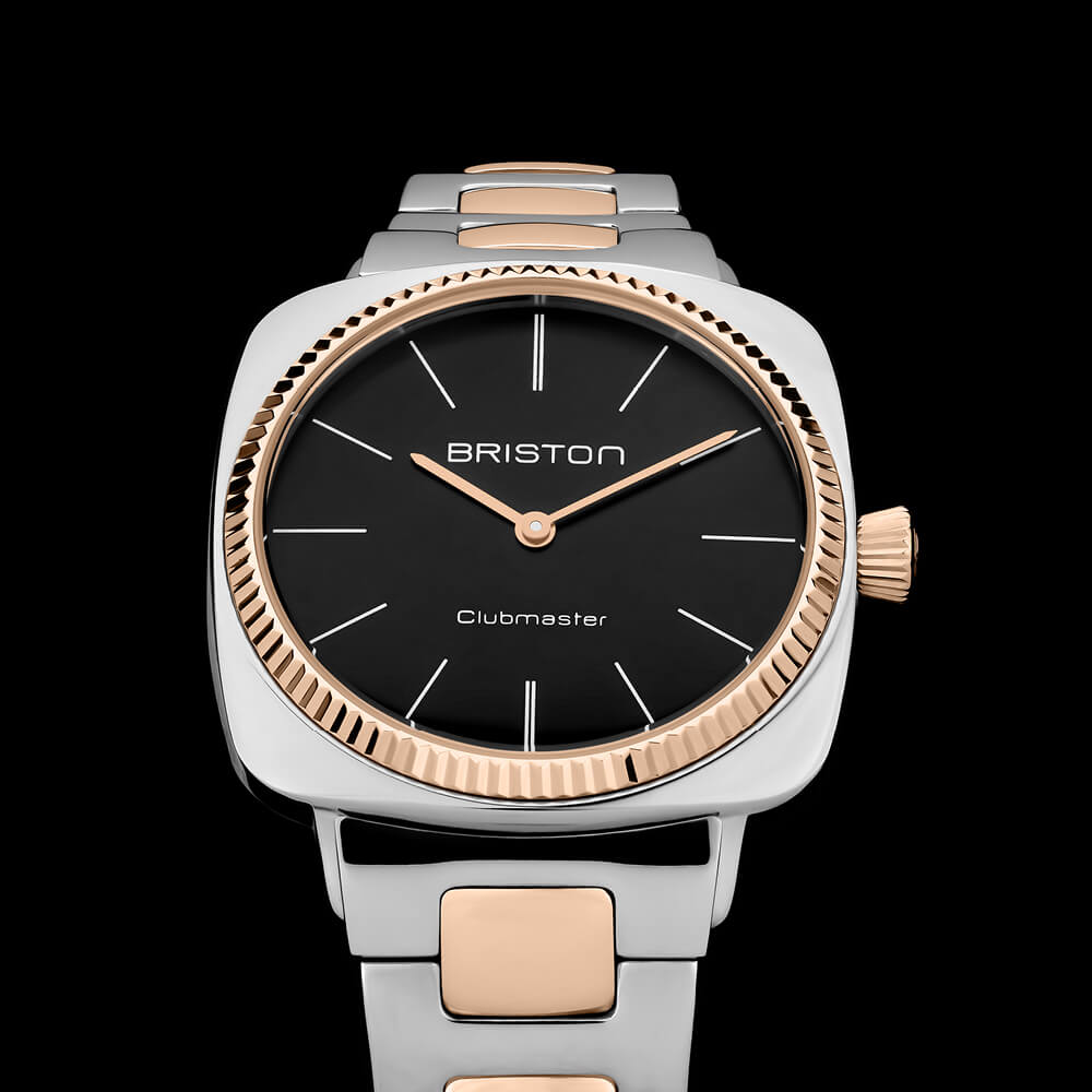 Montre rose gold cadran noir hot sale