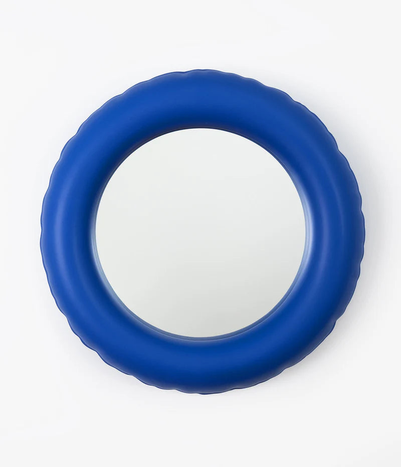 Miroir Joyce en céramique Bleu foncé - Home Studyo