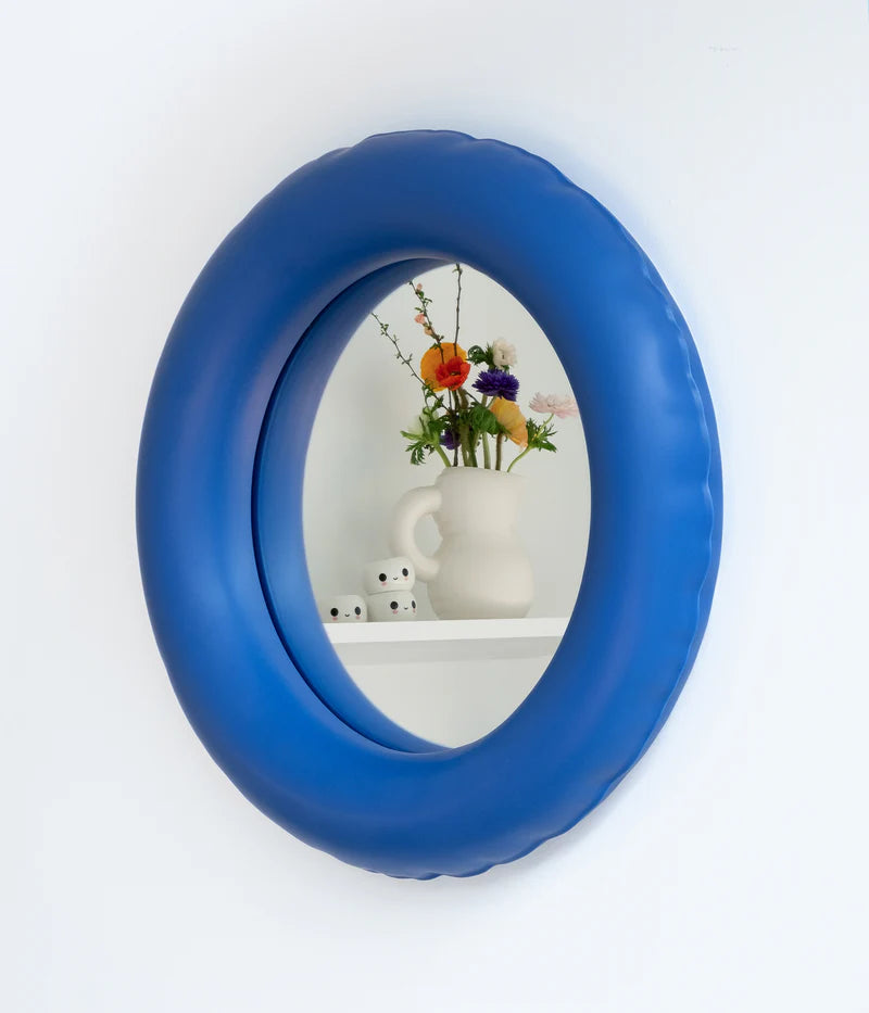 Miroir Joyce en céramique Bleu foncé - Home Studyo