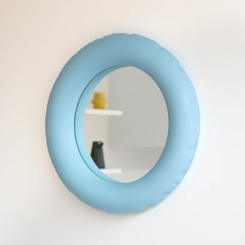 Miroir Joyce en céramique bleu ciel - Home Studyo