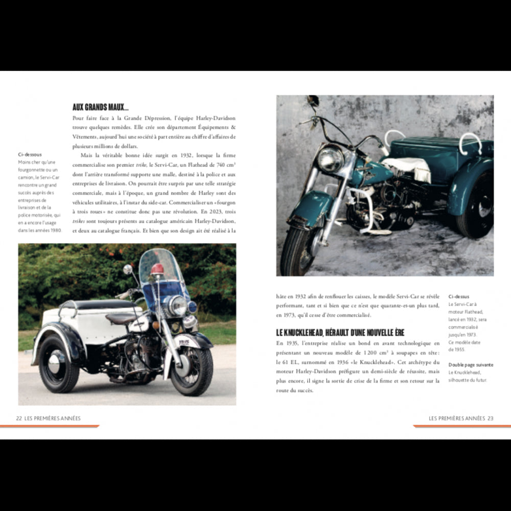 L'Histoire de Harley Davidson - Livres - Place des victoires