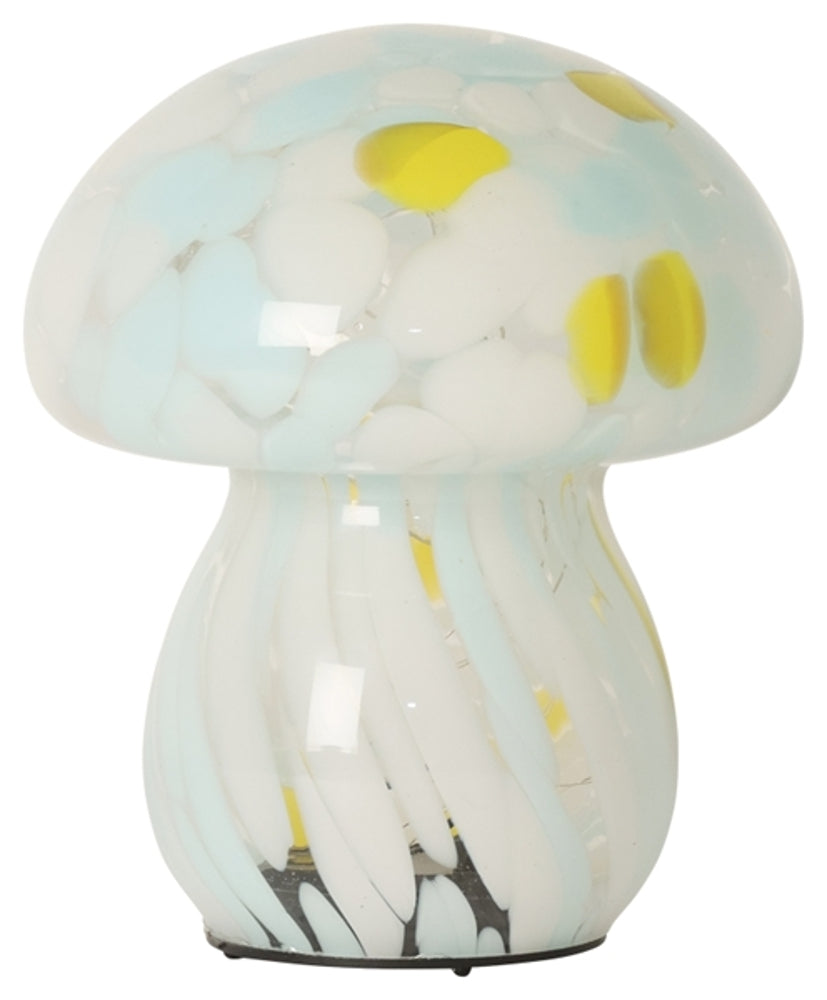 Petite Lampe Champignon colletion Chips Mushy - Blanc/Jaune/Menthe - Au Maison