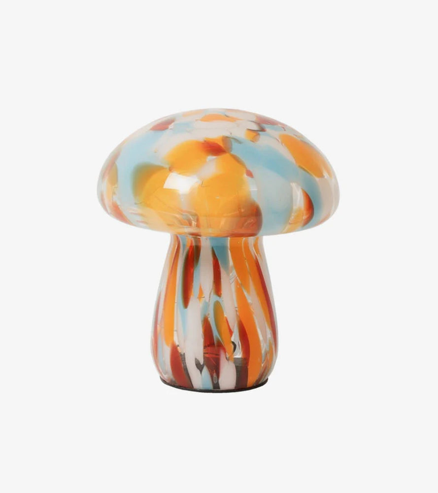 Lampe Champignon collection chips mushy - Rouge/Blanc/Menthe - Au Maison