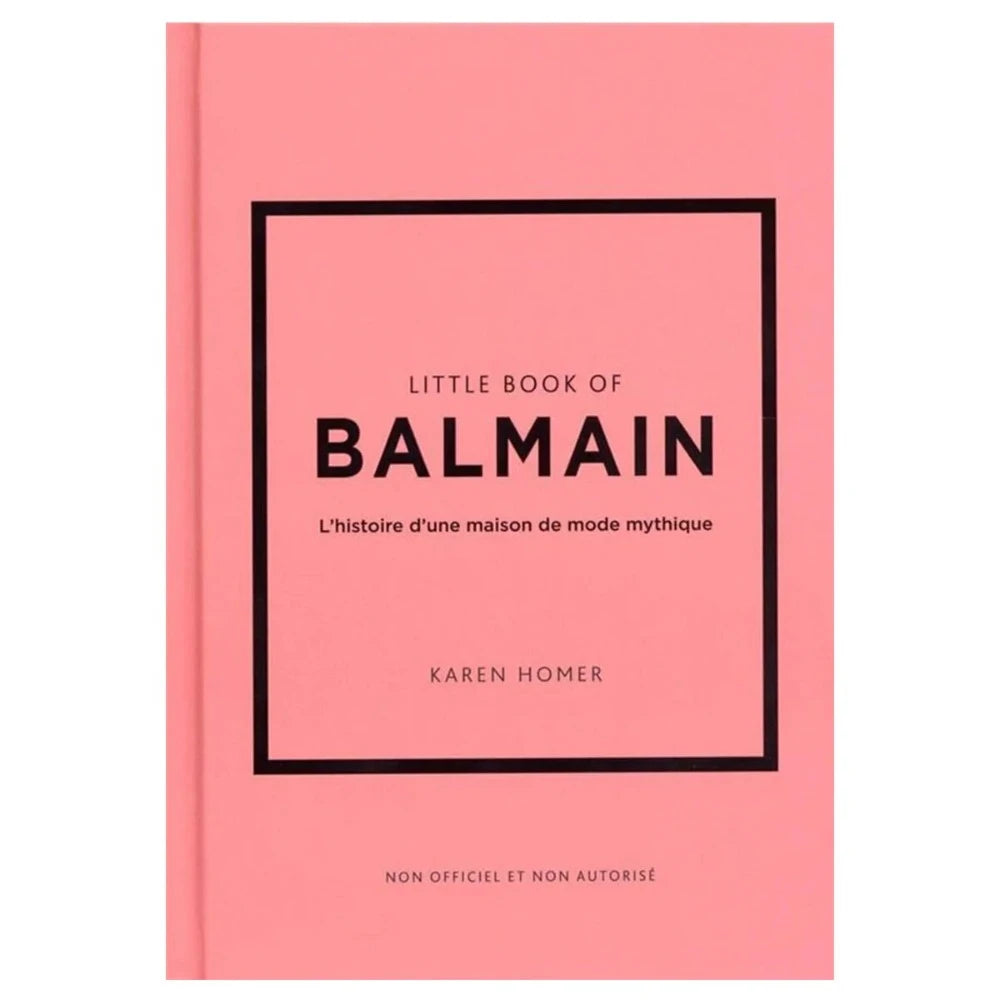 Little Book Of Balmain - Livre - Place des victoire