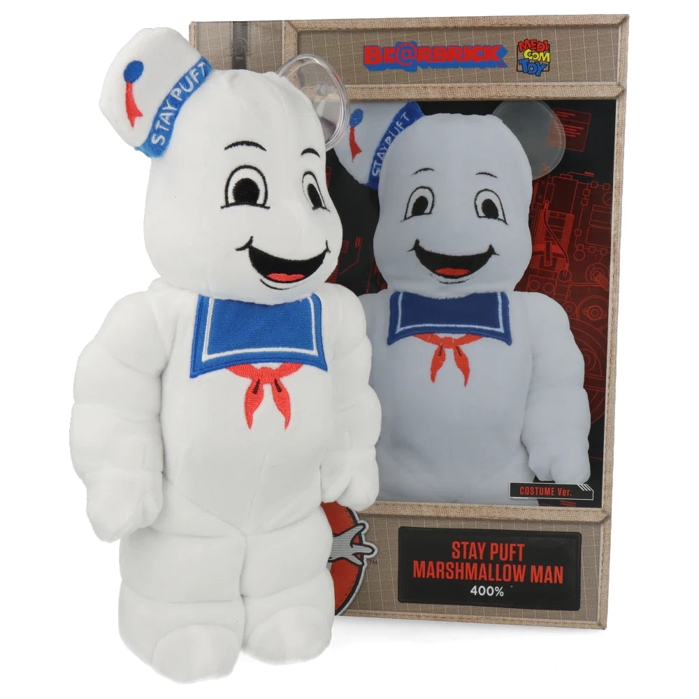 Bearbrick GhostBuster Marshmallow Man Costume 400% | Memento