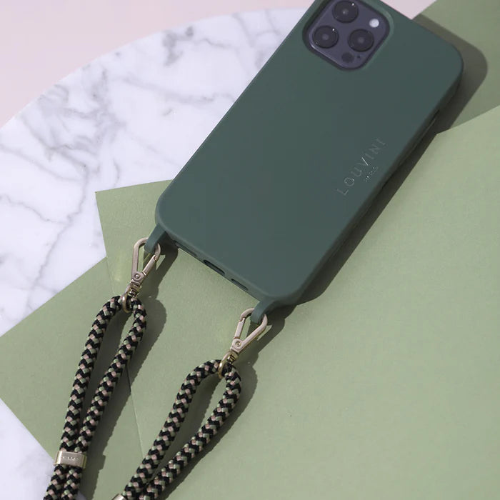 Milo Vert - Coque iPhone 11 pour bandoulière - Louvini