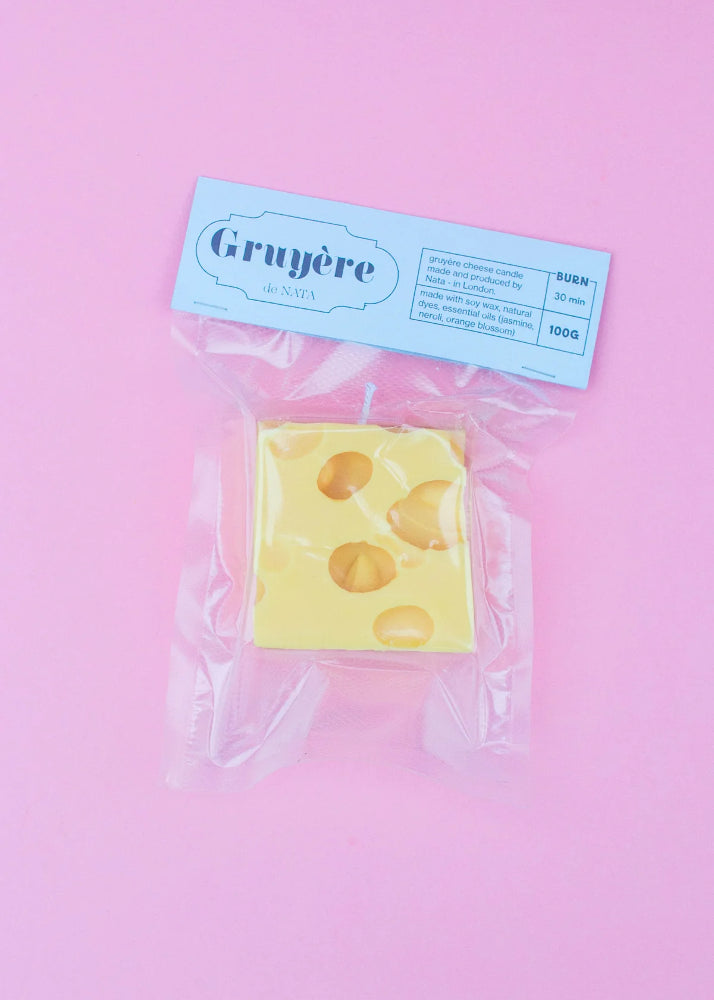 Bougie Gruyère Parfumé au néroli, au jasmin et à la fleur d'oranger - Nata concept store