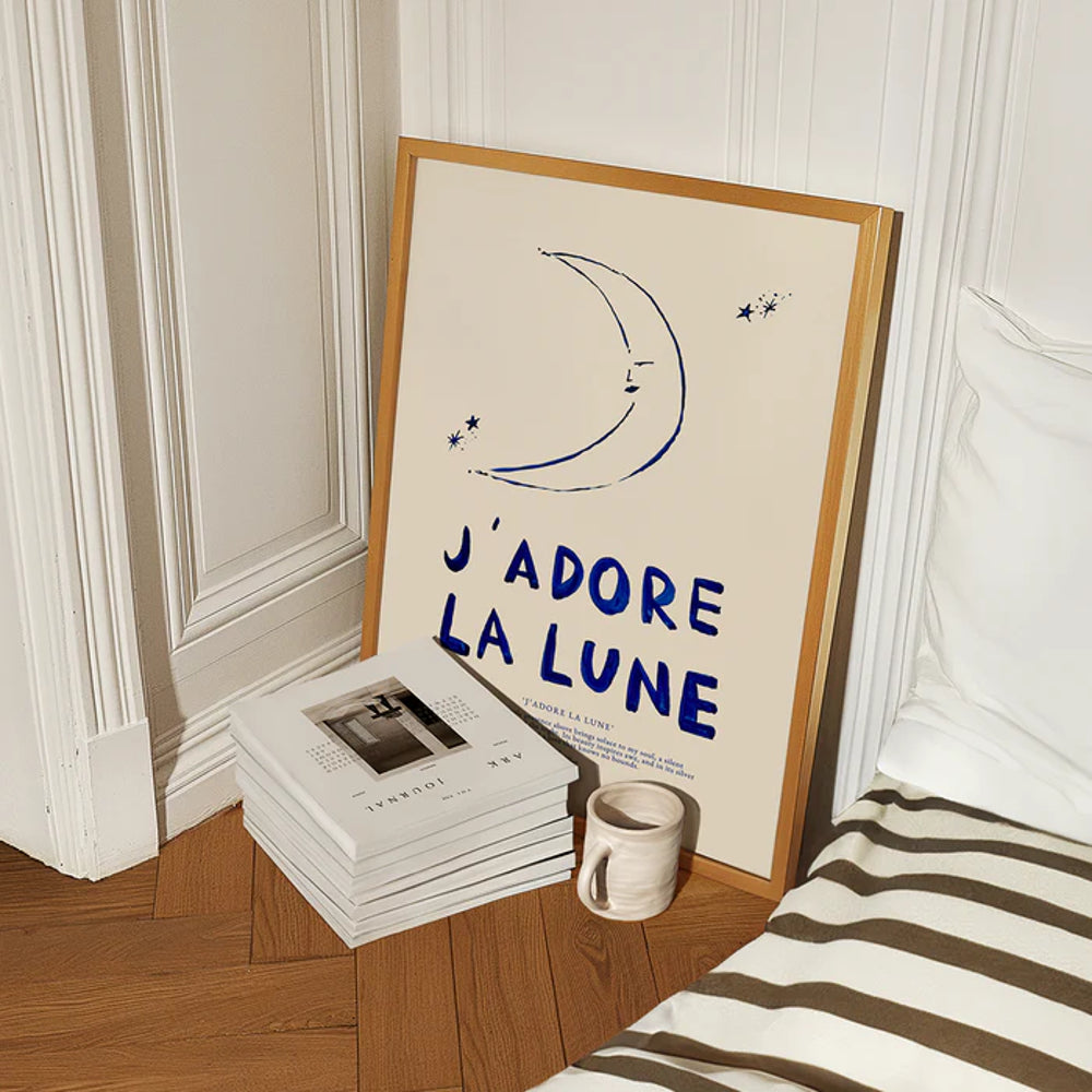 J'adore La Lune - Affiche - Nephtys