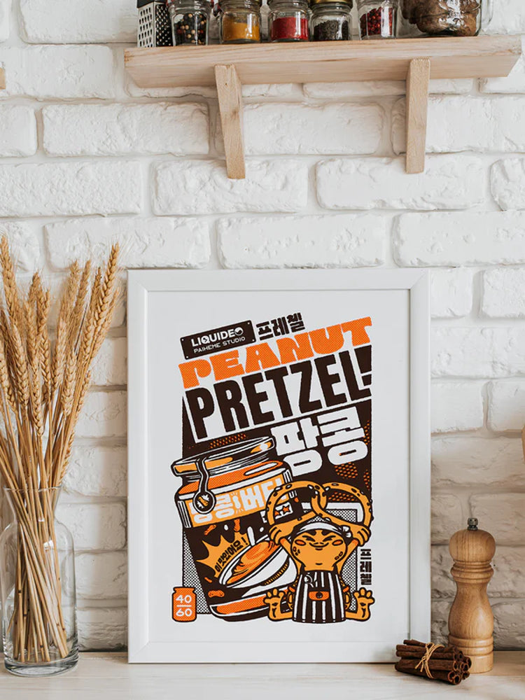 Peanut Bretzle - Affiche 30x40cm - Paiheme Studio