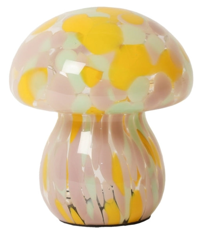 Rose/Vert/Jaune Chips Mushy - Petite Lampe Champignon collection Chips Mushy - 