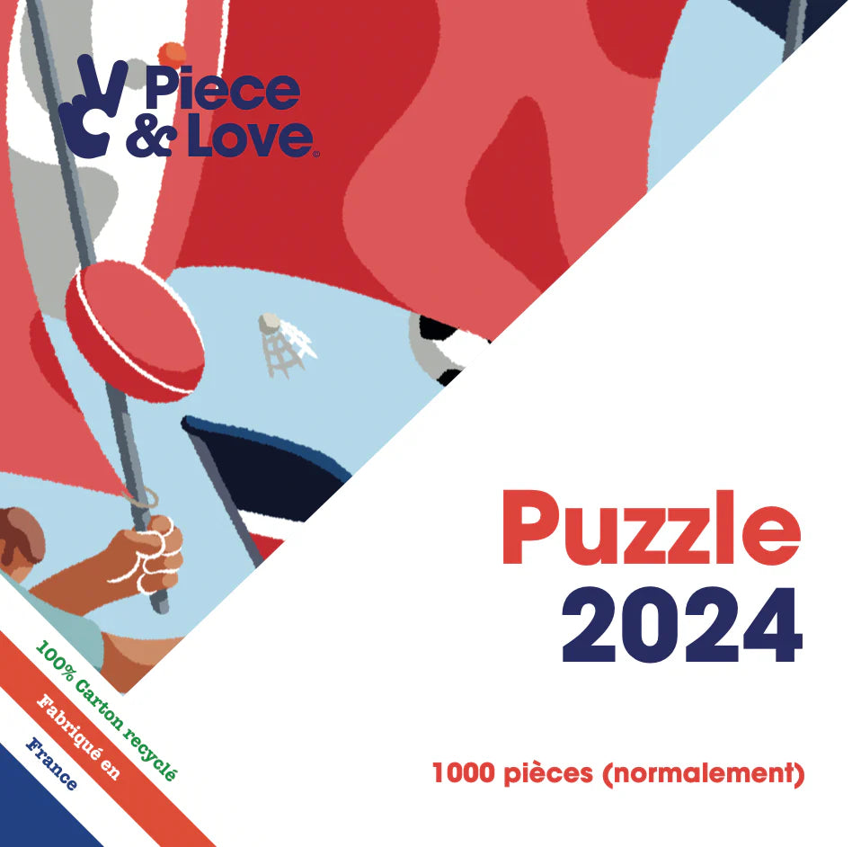 Puzzle 2024  Piece and love - Puzzle 1000 pièces