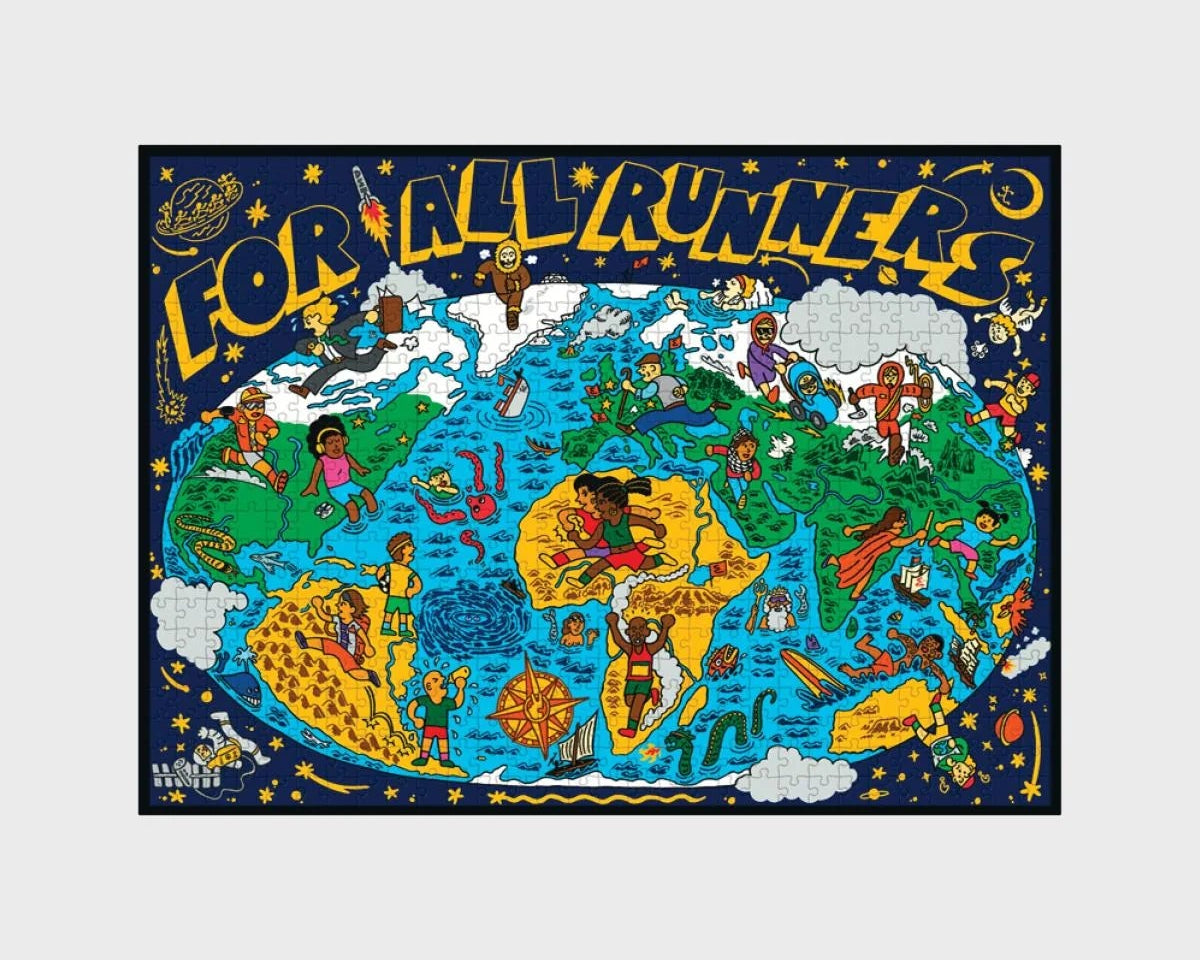 Puzzle For All Runners  Piece and love - Puzzle 1000 pièces