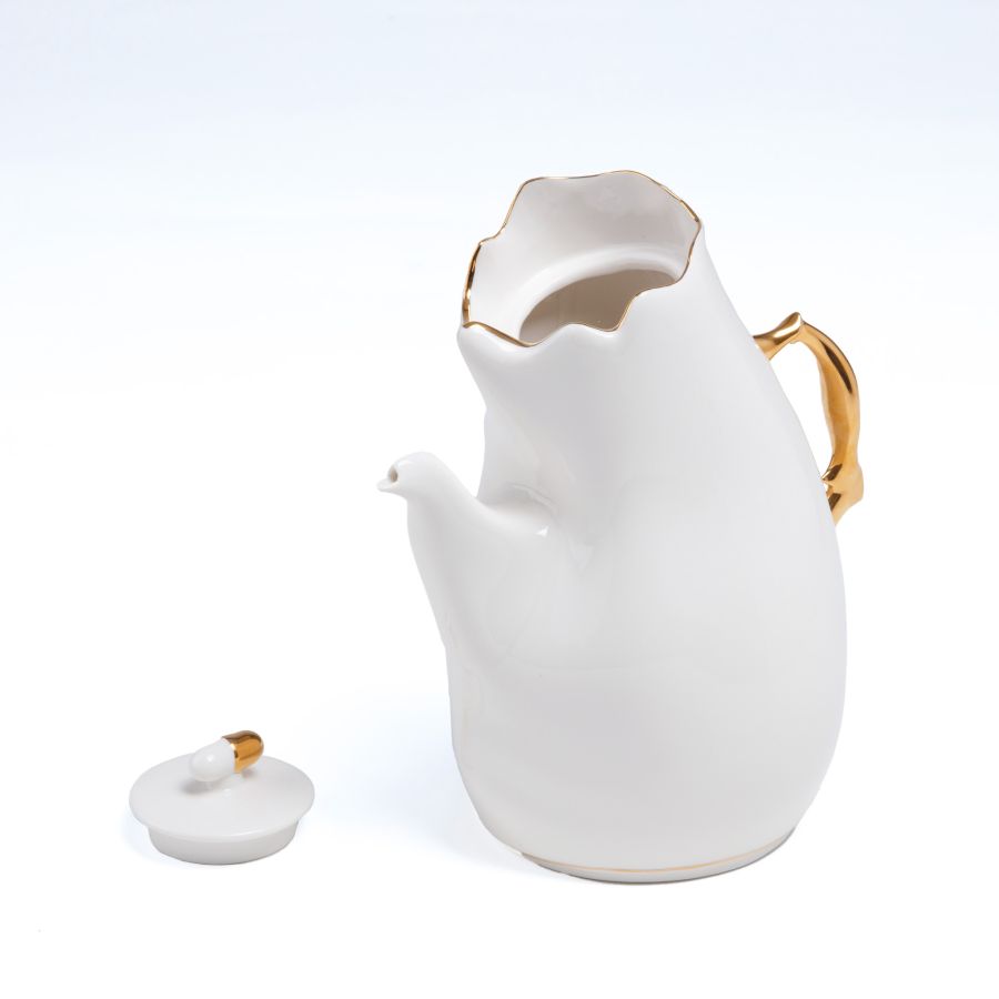 Théière Meltdown en porcelaine Seletti