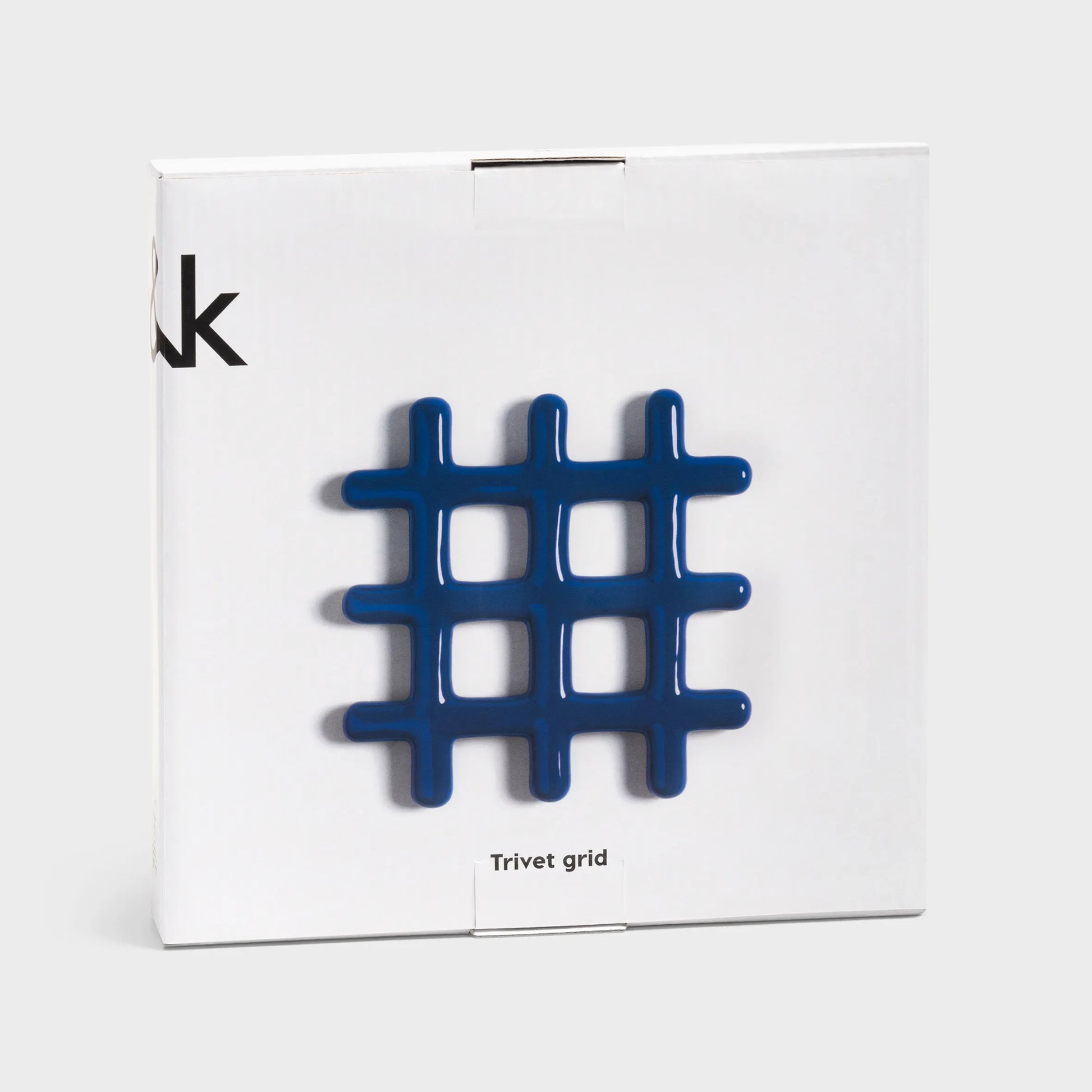 &Klevering - Dessous de plat Trivet Grid Blue