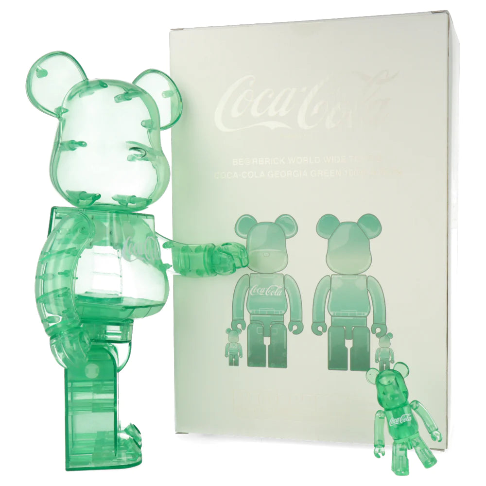 Bearbrick Coca-Cola Georgia Green - 400% + 100% | Memento Mori