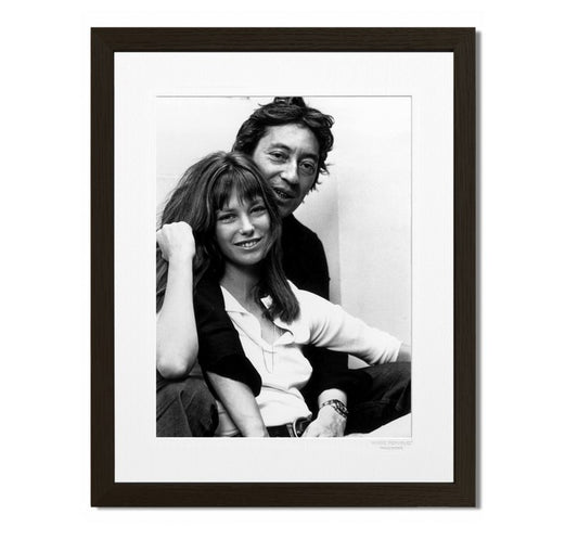 Birkin & Gainsbourg - Tirage photo sur canson - Image Republic