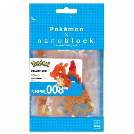 Dracaufeu - Nanoblock Pokémon